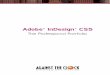 Adobe InDesign - Against The Clockiii Acknowledgements aBout against the clock Against Th e Clock, long recognized as one of the nation’s leaders in courseware development, has been