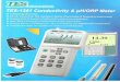 Reliable in Quality TES-1/381 Conductivity & pH/ORP Meter ...saenco.com/data sheet/tes-1381.pdf · Reliable in Quality 1381 Conductivity & pH/ORP Meter FEATURES pH, mV, Conductivity,