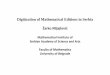 Digitization of Mathematical Editions in zarkom/Paper_Digitization_of_mathematical...¢  Digitization