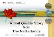 A Soil Quality Story from The Netherlands · Crittenden et al, 2015 Infiltration Available Water Mouldboard ploughing (MP) versus non-inversion tillage (NIT; subsoiler/ripper) NIT