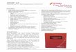 AEGIS 2 - Kidde Sheets/K-84-200_print_AC.pdf · above the System, Power Supply status, Input circuit Fire and Trouble and Output circuit Trouble LEDs, the AEGIS 2.0 annunciates its