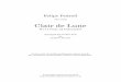 Clair de LuneArranged for Guitar Trio by Andrew Forrest In the event of a public performance, please include the composer’s and arranger’s names on the programme. ... Clair de