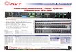 B409 20171010 AVP Universal Bulkhead - Maxxum Series 20171010 AVP Universal Bulkhead - Maxxum...Universal Bulkhead Maxxum Series Universal Bulkhead Panel System Maxxum Series toll