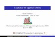 A syllabus for algebraic e ects - Department of Computer ... · Goal Accessible semantics of algebraic e ects Roadmap: syllabus for graduate students (Cambridge Computer Science MPhils)