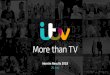 25 July 1 - itvplc.com/media/Files/I/ITV-PLC/documents/reports-and... · • Key focus of today is to set out ITV’s strategy to deliver growth and to ensure that the business is