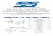 Installation Instructions Rear Trac Bar - Part# SS401/SS500 · Installation Instructions - #SS401/SS500 Rear Trac Bar IMPORTANT: Two different differential brackets are provided in