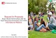 Request for Proposals · 2019-09-24 · Request for Proposals Basic Needs Partnerships (AB 74) Rapid Rehousing Partnerships (AB 74- RRH) Informational Webinar. Fall 2019. California