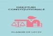 DREPTURI CONSTITUTIONALE, - E-Scoalae-scoala.ro/democratie/planuri_de_lectie_final.pdf · 2015-12-31 · 3 Cum să folosiți acest document Sfaturi pentru o învățare activă: •