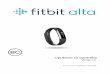 Uputstvo za upotrebu - Amazon Web Services...2 Podešavanje Vašeg Fitbit Alta Da najbolje iskoristite Vaš Fitbit Alta, koristite besplatnu Fitbit aplikaciju koja je dostupna za iOS®,