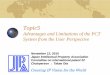 Advantages and Limitations of the PCT System from the User … · 2010-11-22 · Topic5 Advantages and Limitations of the PCT System from the User Perspective November 12, 2010 Japan