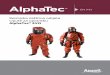 Kemijska zaštitna odijela Upute za upotrebu AlphaTec EVOprotective.ansell.com/Global/Protective-Products/AlphaTec/Manuals_IFUs/EVO/IFU_ALPHA...normi NFPA 1991:2016, „Norma za odijela