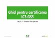Ghid pentru certificarea IC3 GS5 ¢â‚¬¢Linux ¢â‚¬¢Versiunile sunt denumite distribu¨â€ii ¢â‚¬¢Knoppix ... Comenzi