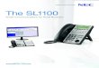 The SL1100 - GfK Etilizecontent.etilize.com/Manufacturer-Brochure/1036827654.pdf · 2017-01-16 · More than voicemail Advanced features for enhanced communications InMail is more