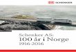 Schenker AS: 100 år i Norge...å kunne gi informasjon om hans bak-grunn og tanker med etableringen og hvordan han bygget selskapet. Han ble selv 70 år gammel, mens selskapet hans