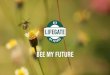 BEE MY FUTURE - lifegate.it · Prendersi cura delle api secondo i criteri del biologico è fondamentale per garantirne la salute in un ambiente incontaminato. Perché il biomonitoraggio