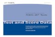 Test and Score Data Summary for the TOEFL iBT ® …January 2018 –December 2018 Test Data Test and Score Data Summary for TOEFL i B T ® Tests Test and Score Data This edition of