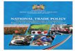 NATIONAL TRADE POLICY National Trade Policy (2016)_0.pdfKIPI - Kenya Industrial Property Institute KIPPRA - Kenya Institute of Public Policy Research Analysis KIRDI - Kenya Industrial