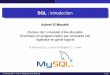SQL : introduction · Ajouter le repertoire´ binde MySQL (l’installation) au path de Widows Dans la barre de recherche, chercher Syst`eme ensuite cliquer Param`etres syst `eme