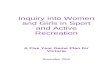 Inquiry into Women and Girls in Sport and Active Recreation · Web viewThe Inquiry into Women and Girls in Sport and Active Recreation was established in late 2014 to advise the Victorian