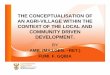 THE CONCEPTUALISATION OF AN AGRI-VILLAGE WITHIN THE ... the conceptualisation of an agri-village within