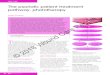 The psoriatic patient treatment pathway: phototherapy · 2018-05-04 · Dermatology Psoriasis Phototherapy Treatments Figure 1. The psoriasis treatment pathway (adapted from NICE,