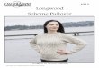 A312 Longwood Sehome Pullover - Cascade Yarns...All images, text, and illustration © Cascade Yarns® 2018 Shape the Saddle: BO 31 (32, 33, 34, 35, 38) sts at the beginning of the