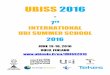 UBISS 2016 program v1 - University of Ouluskidi/UBI/UBISS2016/UBISS2016_program_final_lowres.pdf · UBISS 2016 - 7TH INTERNATIONAL UBI SUMMER SCHOOL 2016 6 INSTRUCTORS Nigel Davies