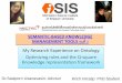 SEMANTIC-BASED KNOWLEDGE MANAGEMENT TOOLS รุ่นที่ 3text.hlt. · PDF file 2012-01-26 · semantic-based knowledge management tools รุ่นที่ 3 ... น าไปสู่การพัฒนา