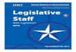 Texas House of Representatives Legislative Staff · Legislative Staff 86th Legislature Focus Report No. 86-3 2019 HRO HOUSE RESEARCH ORGANIZATION Texas House of Representatives