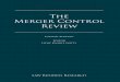 The Merger Control Review · 2018-03-22 · The Merger Control Review Reproduced with permission from Law Business Research Ltd. This article was first published in The Merger Control