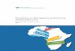 Guidelines on Managing and Delivering Advisory Services · The Guidelines on Managing and Delivering Advisory Services is a publication of the Economic Commission for Africa (ECA)