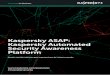 Kaspersky ASAP: Kaspersky Automated Security Awareness … · 2018-10-08 · 2 Gestión de la concienciación sencilla y eficiente para organizaciones de cualquier tamaño Kaspersky