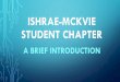 ISHRAE-MCKVIE Student chapter...MCKVIE-ISHRAE STUDENT CHAPTER INSTALLATION The ISHRAE Student chapter already has 53 pro-active members from the Mechanical Department guided by our