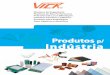 Catálogo Indústrias - VICK · 01 INDÚSTRIAS TAPETE E CAPACHO DE VINIL ... Aplicador S/W Cilindro Aplicador S/W Cilindro 94 CA Mangueira para Cilindro 3,65m Adesivos à base de