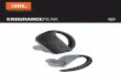 uick Start Guide - JBL · uick Start Guide Guide de dmarrage rapide 2 OVERVIEW 2.1 Touch control panel & LEDs * All touch controls are on the right earbud. 2.2 Charging Fully charge
