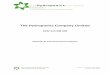 The Hydroponics Company Limited - ABN Newswiremedia.abnnewswire.net/media/en/docs/ASX-THC-2A1100760.pdfThe Company acquired a bio-pharmaceutical manufacturing facility on 1 May 2018