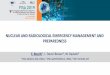 NUCLEAR AND RADIOLOGICAL EMERGENCY MANAGEMENT AND …fisa-euradwaste2019.nuclear.ro/wp-content/uploads/2019/07/Rocchi-FISA... · Post-Fukushima EP&R Issues The outcomes of the analysis