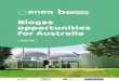 Biogas opportunities for Australia · policy mechanisms has been a catalyst for biogas sectors’ growth in various countries. Opportunities offered by the Australian biogas industry