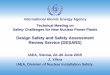 Design Safety and Safety Assessment Review Service (DESARS) · Design Safety and Safety Assessment Review Service (DESARS) The DESARS is an integrated IAEA design safety and safety