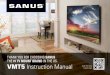 THANK YOU FOR CHOOSING SANUS THE #1 TV MOUNT BRAND … · (ICD) is in use, magnetic ﬁ elds may aff ect the operation of those devices, resulting in serious injury or death. If you