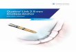 Quattro Link 2.9 mm Knotless Anchor - Zimmer Biomet · 2020-01-13 · 2 | Quattro Link 2.9 mm Knotless Anchor – Bankart Repair Simple Stitch Surgical Technique Figure 1 Quattro