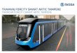TRAMVAJ FORCITY SMART ARTIC TAMPERE · tramvaj forcity smart artic tampere tramcar forcity smart artic tampere
