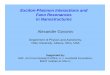Exciton-Plasmon Interactions and Fano Resonances in · PDF file 2010-09-14 · Exciton-Plasmon Interactions and Fano Resonances in Nanostructures Alexander Govorov Department of Physics