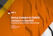 Backup strategies for Stateful Containers in OpenShift ... JBOSS EAP JBOSS DATA GRID JBOSS DATA VIRTUALIZATION JBOSS AM-Q JBOSS BRMS JBOSS BPM JBOSS FUSE RED HAT MOBILE ... Middleware,