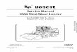 Bobcat S550 Skid Steer Loader Service Repair Manual (SN B3GY11001 and Above)