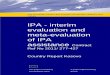 IPA - interim evaluation and meta-evaluation of IPA …...IPA - interim evaluation and meta-evaluation of IPA assistance Contract Ref No 2011/ 277-427 Country Report Kosovo The European