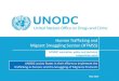 Human Trafficking and Migrant Smuggling Section ... May 2019 Human Trafficking and Migrant Smuggling Section (HTMSS) HTMSS’ normative, policy and technical cooperation work UNODC