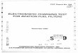 ELECTROSTATIC CHARGING TEST FOR AVIATION FUEL FILTERS · PDF file crc report no. 534 electrostatic charging test for aviation fuel filters * yd - november 1983 dtic:; electe jan 1