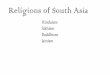 Religions of South Asia - PARKER SOCIAL STUDIESparkersocialstudies.weebly.com/uploads/9/4/3/8/94384177/religions_of_south_asia.pdfGita is a part, teach Hindu beliefs in the form of