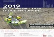 2019 BC Construction Industry Survey v7 · Top 5 Issues Facing BC’s Construction Industry: * Employers who use a union workforce, as well as younger demographics, see Productivity
